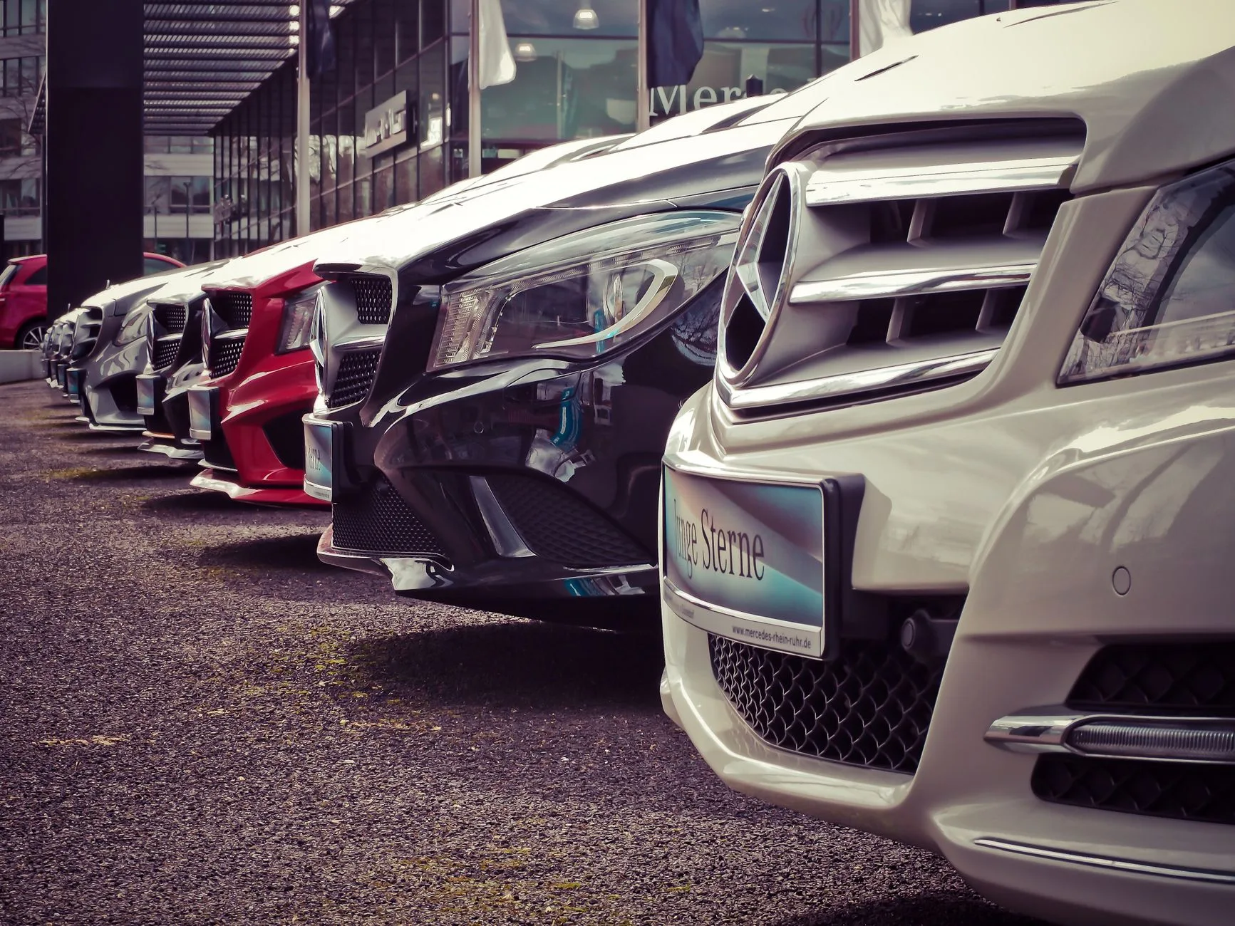 Chauffeur-driven saloon