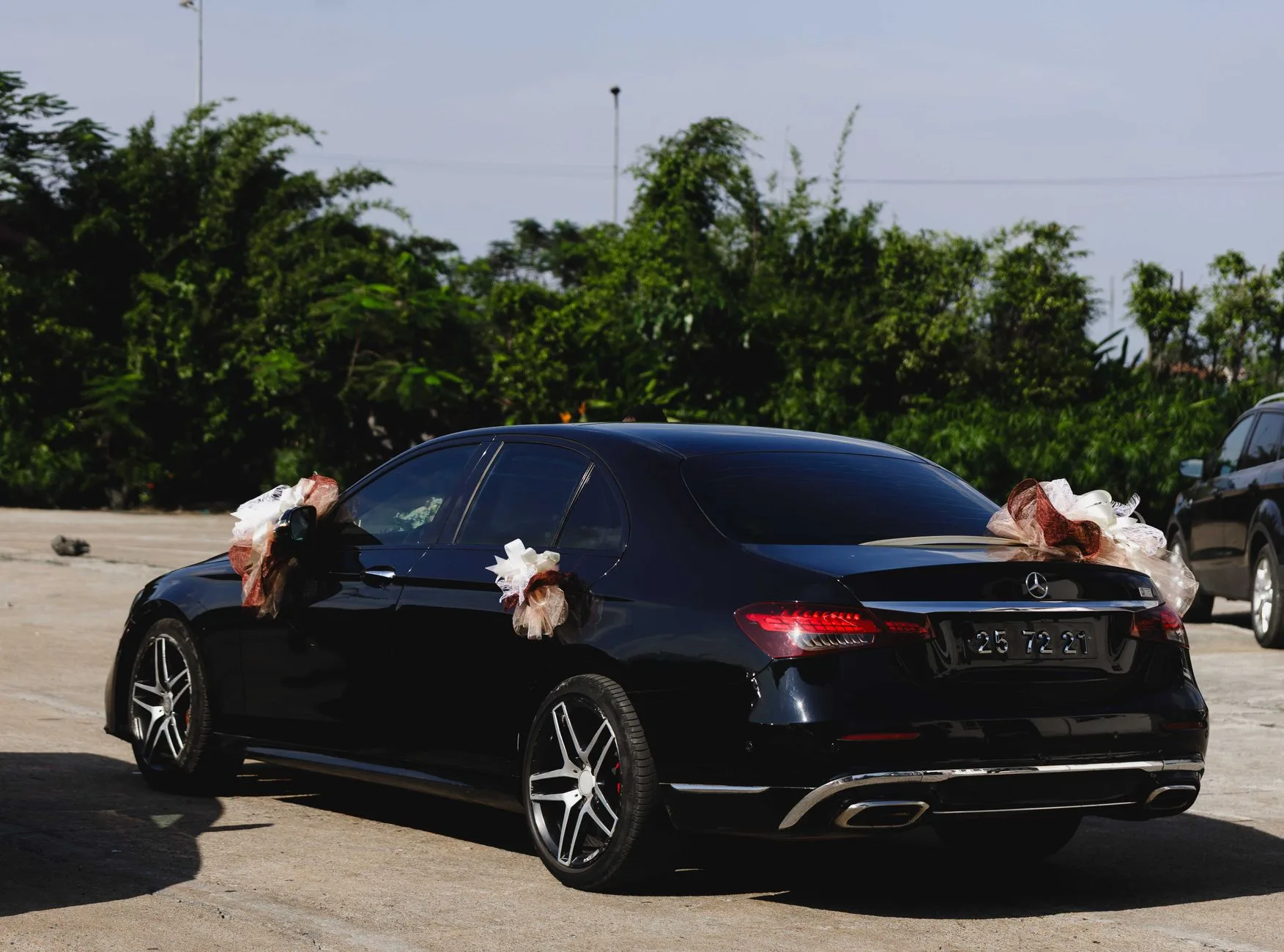 Two-door coupé at the venue
